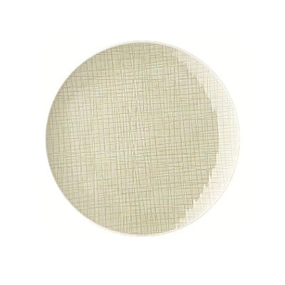 Piatto piano 27 cm Colours Cream Mesh [d528bf08]