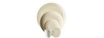 Piatto piano 27 cm Colours Cream Mesh [0c0efc05]