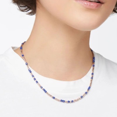 Collana Mini Granelli oro rosa [e9ec664d]