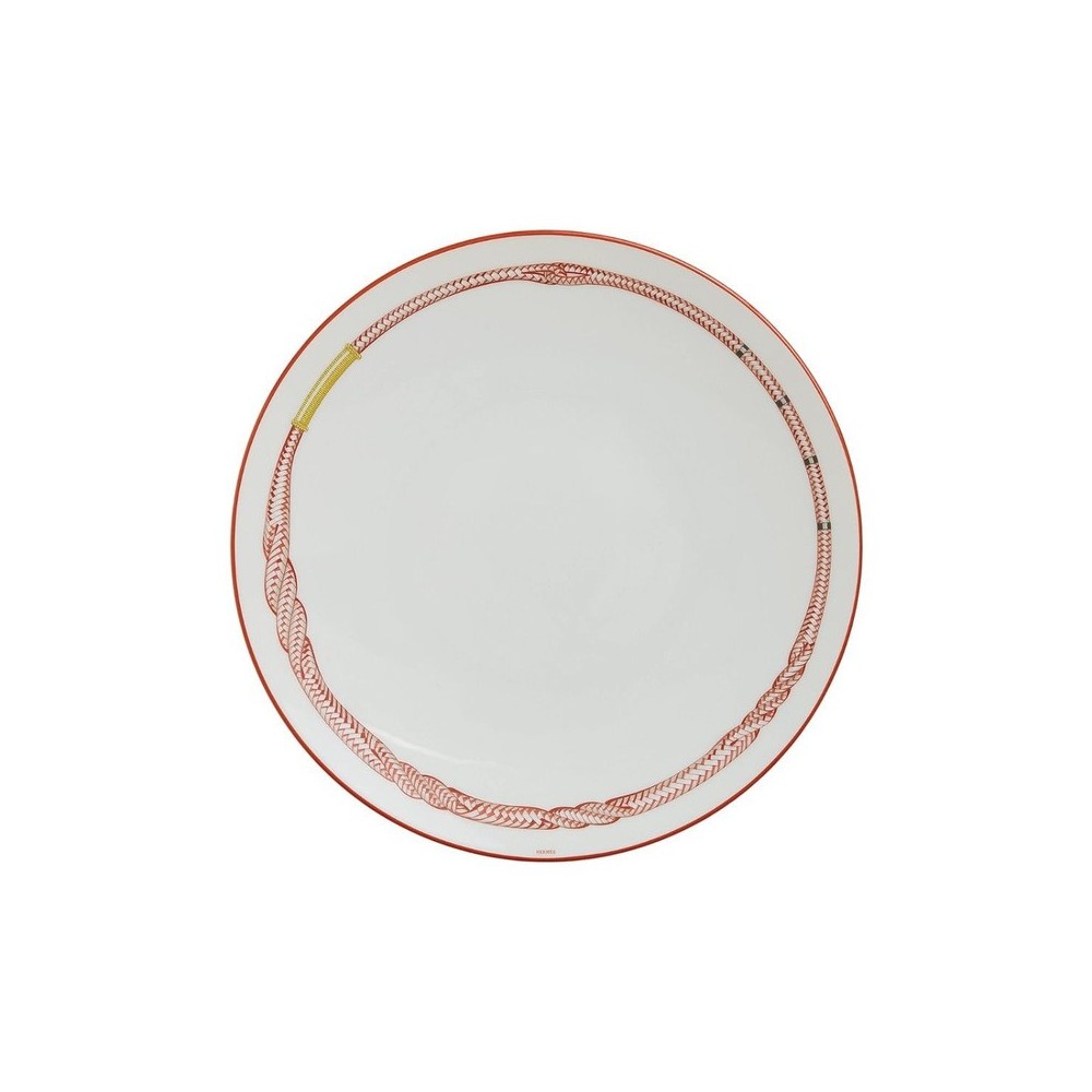 Piatto piano Tressages Équestres 27 cm [c254e391]