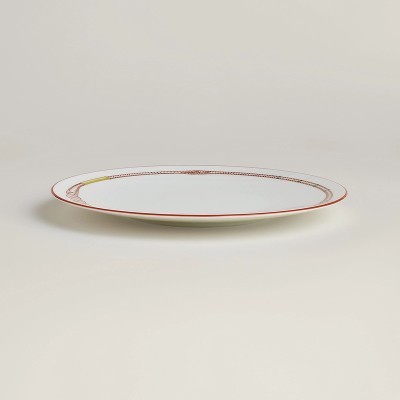 Piatto piano Tressages Équestres 27 cm [1b72a09c]