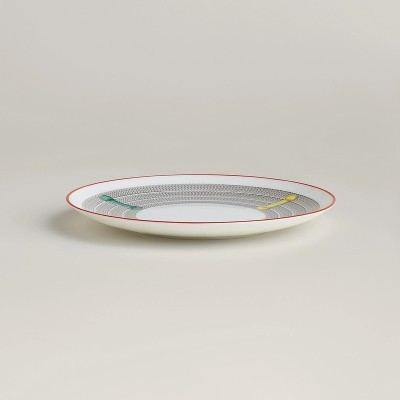 Piatto dessert Tressages Équestres 21 cm [1e300c51]