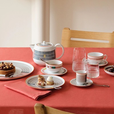 Tazza caffè con piattino Tressages Équestres [fd6c8311]