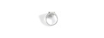 Anello Sigillo argento e diamante bianco [3abc9889]