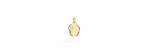 Ciondolo Sigillo oro giallo 9kt e diamante [80fbe4e1]