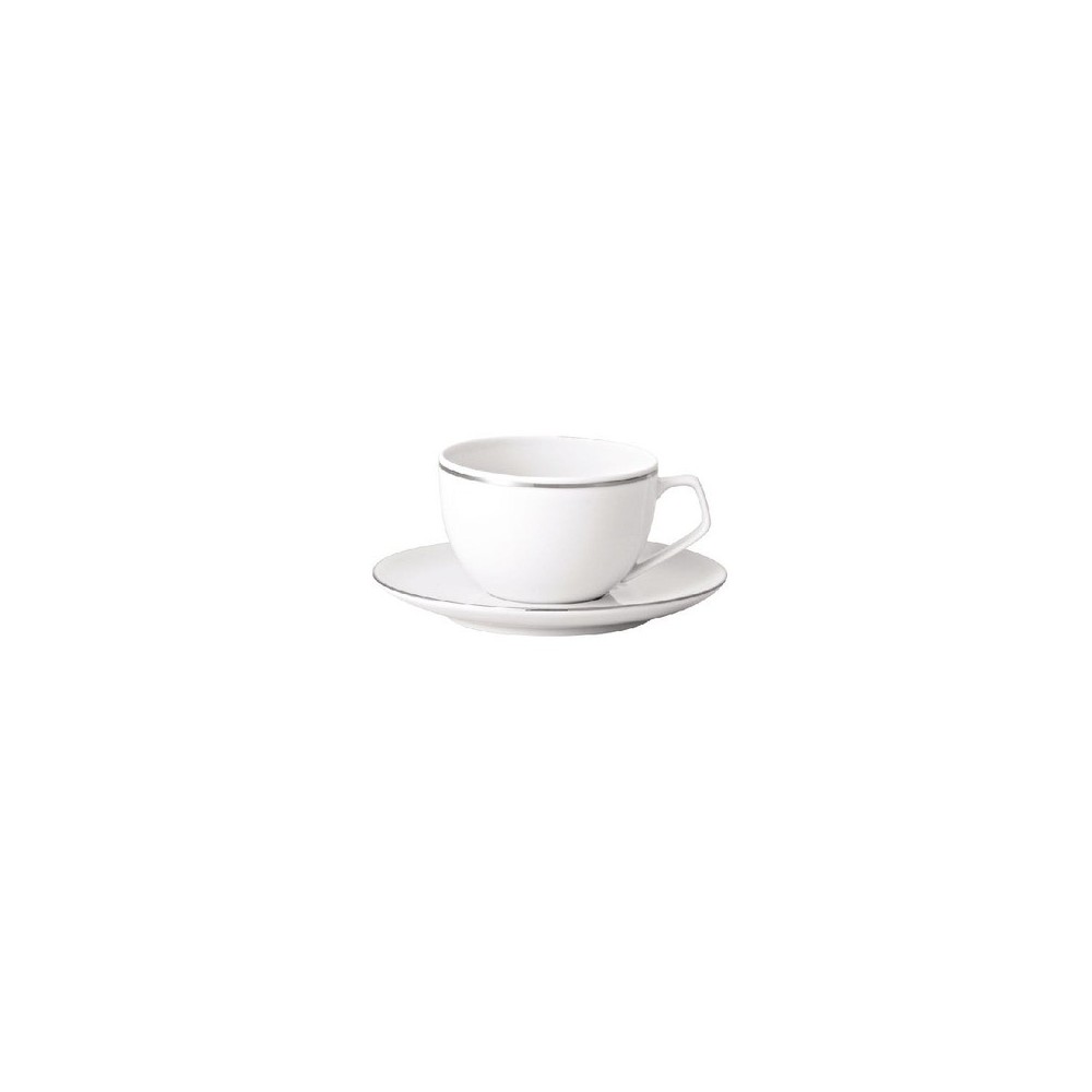 Tazza espresso con piattino TAC Platin [380995f0]