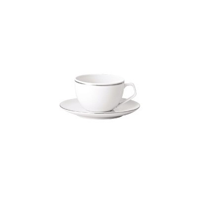 Tazza espresso con piattino TAC Platin [380995f0]