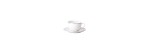Tazza espresso con piattino TAC Platin [380995f0]