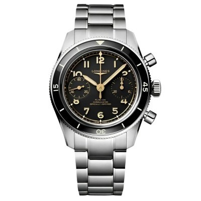 Orologio Spirit Pilot Fllyback 39,5mm Chrono nero [69f797da]