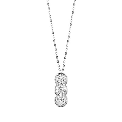 Collierino Minou oro bianco e diamanti [1130e6d3]