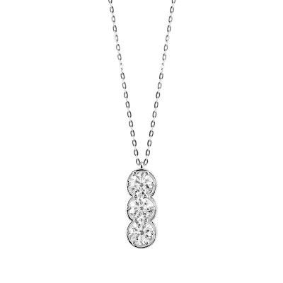 Collierino Minou oro bianco e diamanti [1130e6d3]