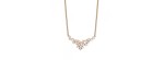 Collana Mimosa oro rosa con diamanti [a5348e2b]