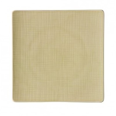 Piatto piano quadrato 31 cm Mesh Colours Cream [1586d23b]