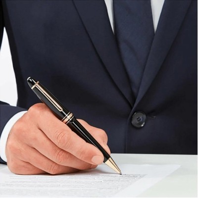 Penna a sfera Montblanc Meisterstück Rose Gold [47ee90cd]