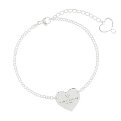 Bracciale cuore archivio argento Maman et Sophie [921332a7]