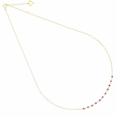 Collana con Gemme di Rubino 18kt [3cdf510d]