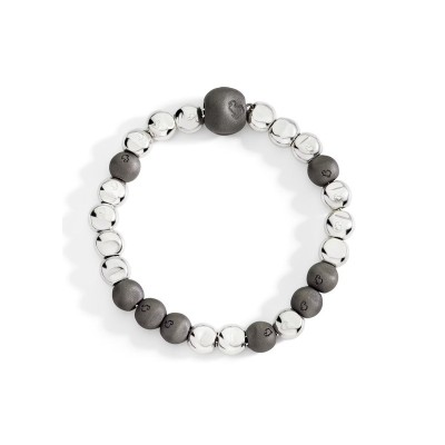 Bracciale Pepita Argento & Titanio [bdc177b5]