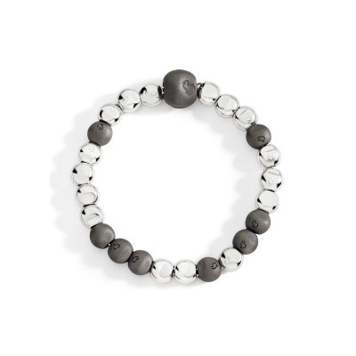 Bracciale Pepita Argento & Titanio [bdc177b5]
