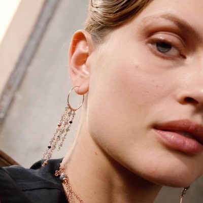 Orecchino Anni Venti cascata Labradorite [2b2c7c43]