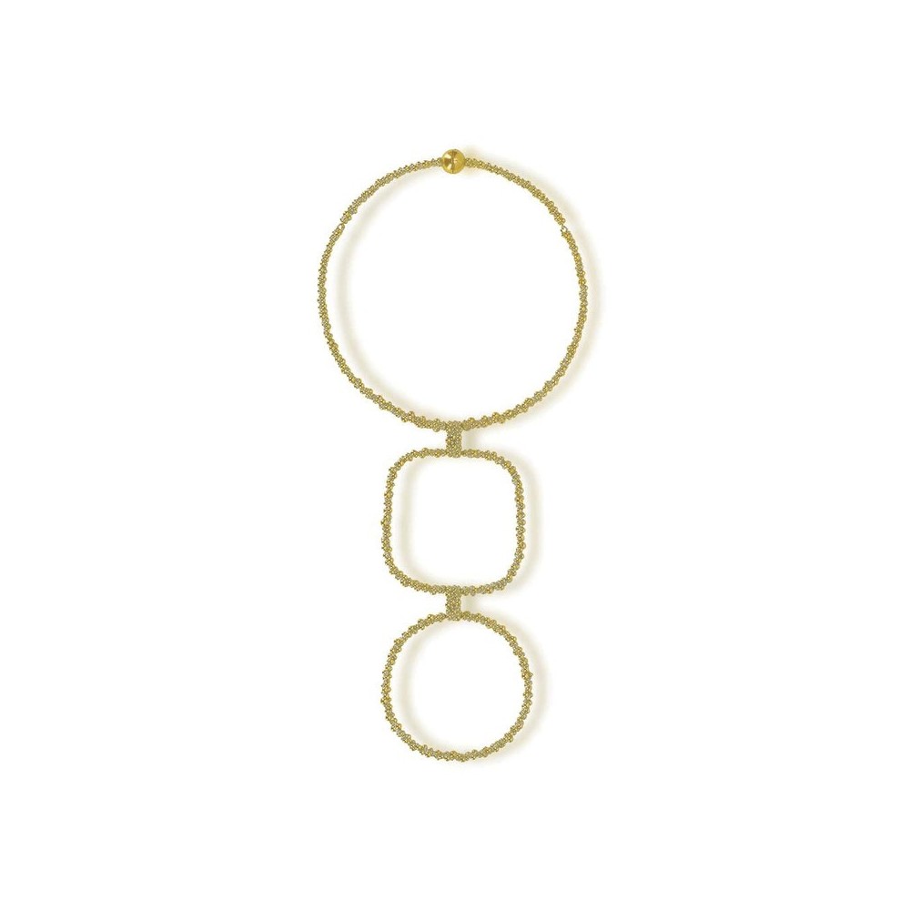 Collana Duetto Ottone Grano [2f078754]