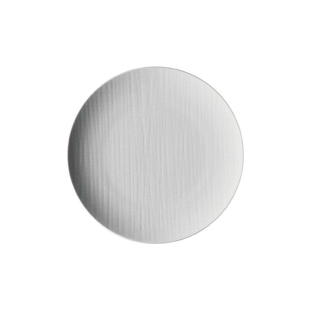 Piatto piano 27 cm Mesh Weiss [fee456f4]