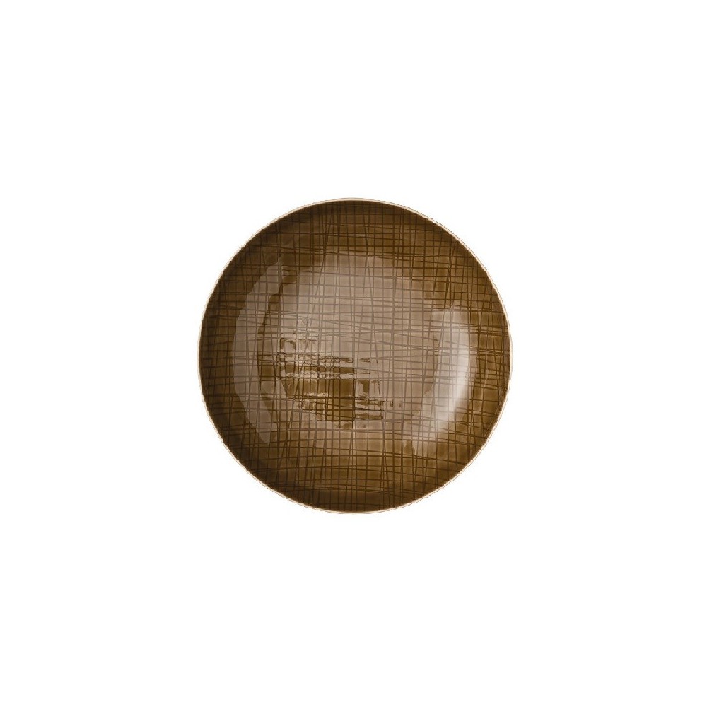 Piatto fondo 21 cm Mesh Colours Walnut [00fdb435]