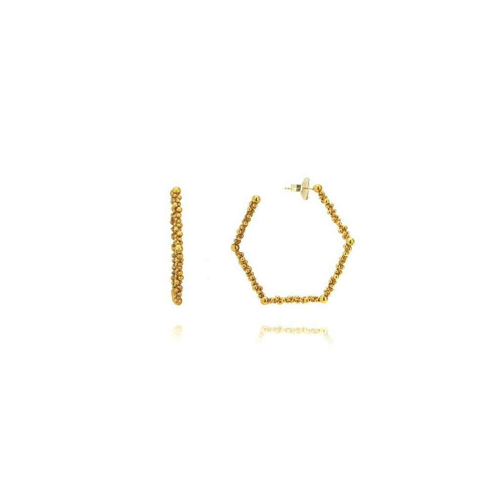 Orecchini Nido Ottone Grano [e42eed89]