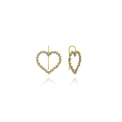 Orecchini Mon Amour Ottone Grigiosole [346187b8]