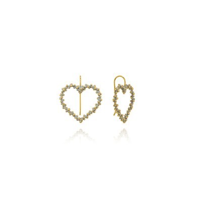 Orecchini Mon Amour Ottone Grigiosole [346187b8]