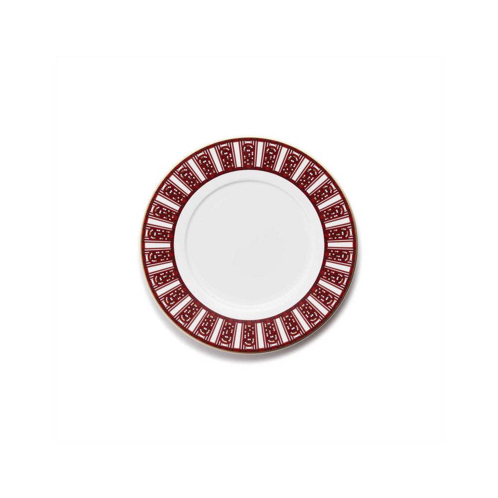 Piatti Dessert x2 Arcadia Rossi 21 cm [39fc8a18]