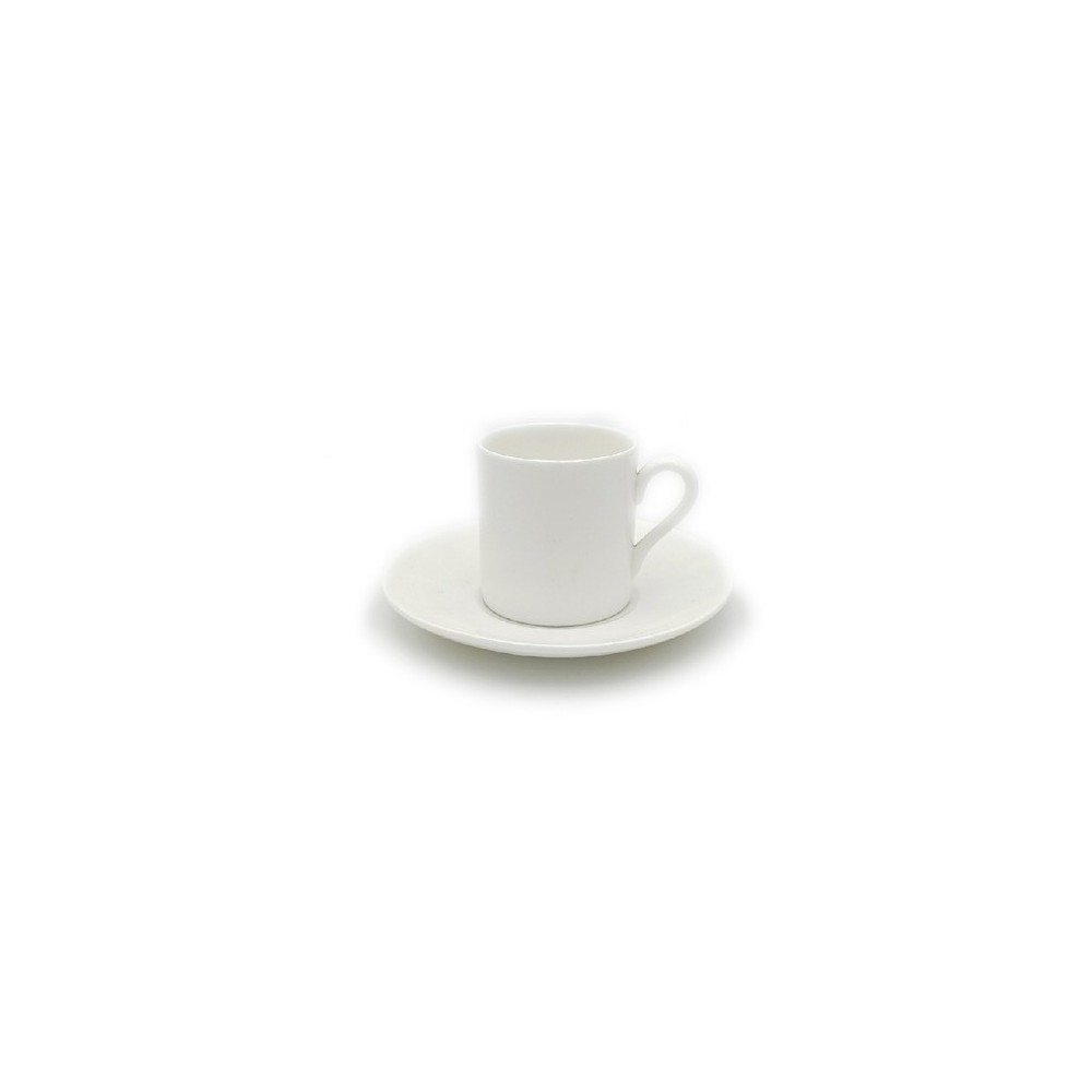 Tazza caffè con piattino Wedgwood White [3fa9159d]