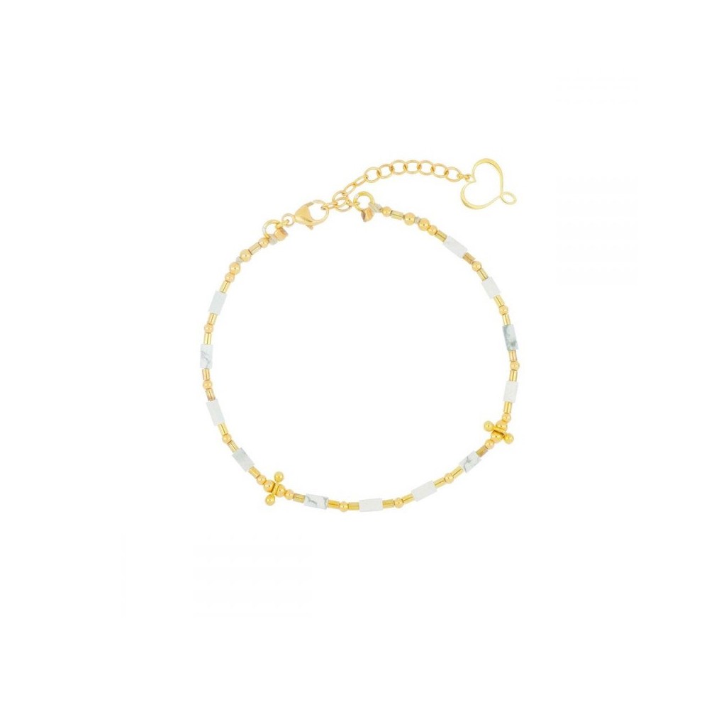 Bracciale Mia Africa Aulite bianca con elementi [3a51d58e]