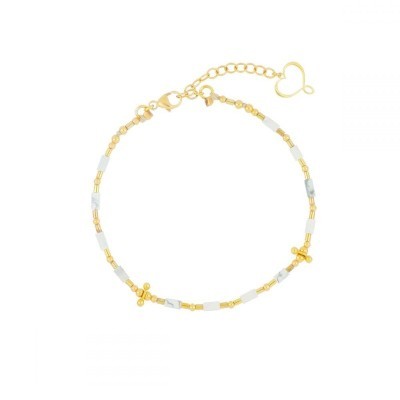 Bracciale Mia Africa Aulite bianca con elementi [3a51d58e]
