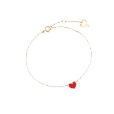 Bracciale 18kt Maman Cuore rosso [7e23782f]