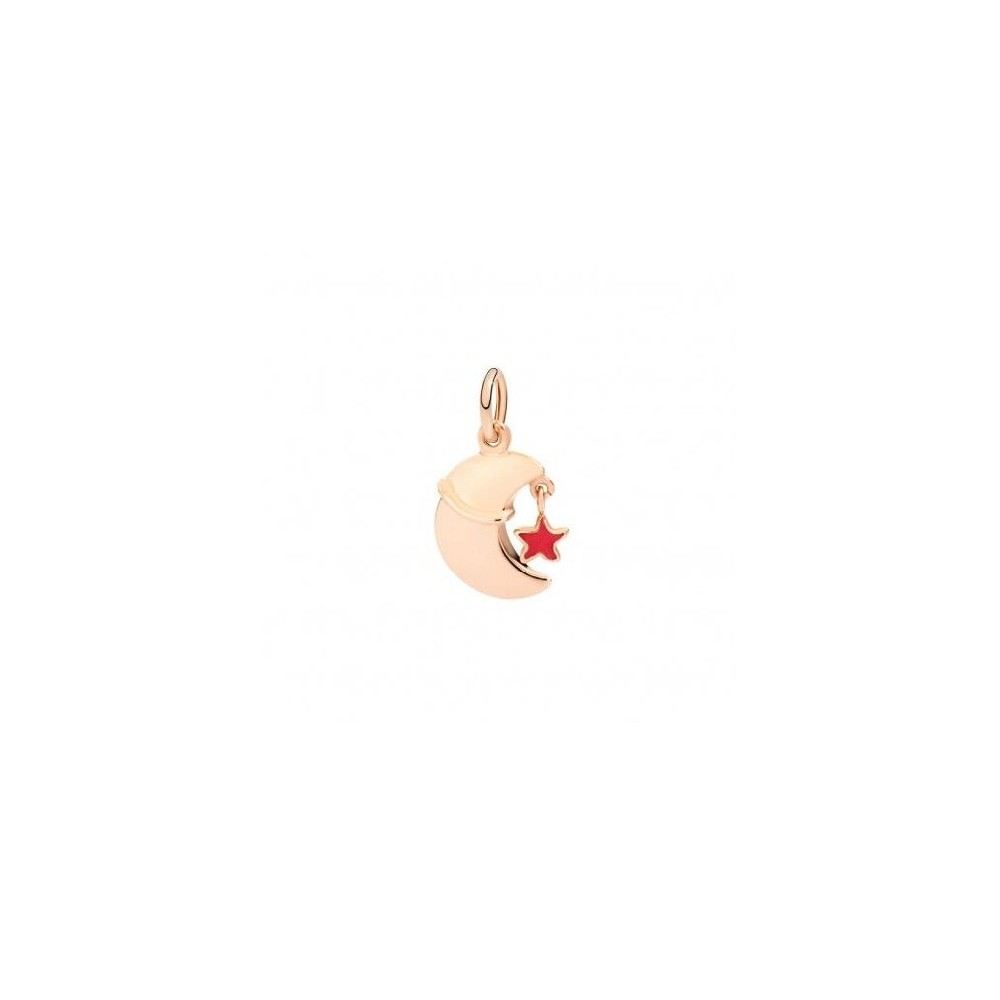 Charm Luna e Stella Oro rosa 9kt [74859770]