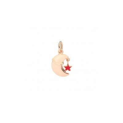 Charm Luna e Stella Oro rosa 9kt [74859770]