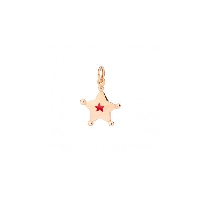 Charm Stella Oro rosa 9kt [a16976c4]