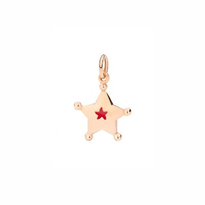 Charm Stella Oro rosa 9kt [a16976c4]