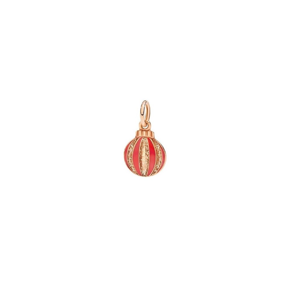 Charm Palla di Natale Oro rosa 9kt [b7c96d0f]