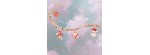 Charm Palla di Natale Oro rosa 9kt [a0a3b5a6]