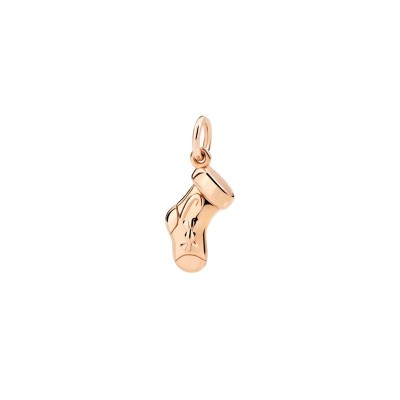 Charm Calza di Natale Oro rosa 9kt [001bd512]