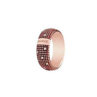 Anello Metropolitan oro rosa e diamanti [ba7a03f8]