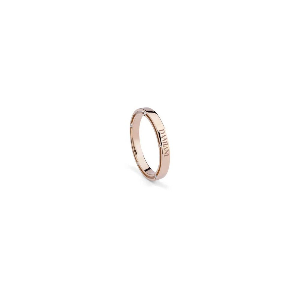Anello D.Side oro rosa con diamanti [6b7a8598]