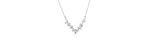 Collana Mimosa oro bianco e diamanti [d213aeb5]