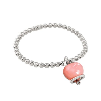 Bracciale Et Voilà Campanelle Argento rosa [bd2410fa]