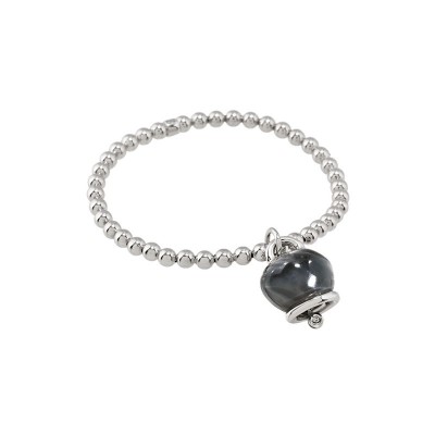 Bracciale Et Voilà Campanelle Argento nero [ff1ce9f1]