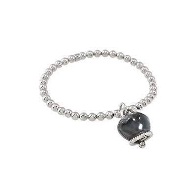 Bracciale Et Voilà Campanelle Argento nero [ff1ce9f1]