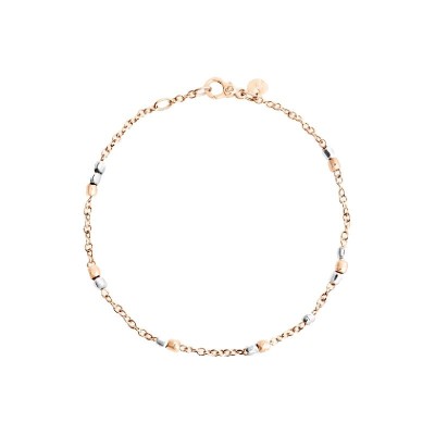 Bracciale Mini Greanelli argento e oro rosa [8993e55e]