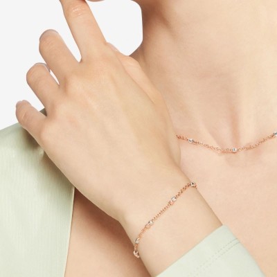 Bracciale Mini Greanelli argento e oro rosa [3e8e245a]