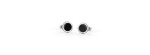 Gemelli Equilibrio argento con onice [86551641]